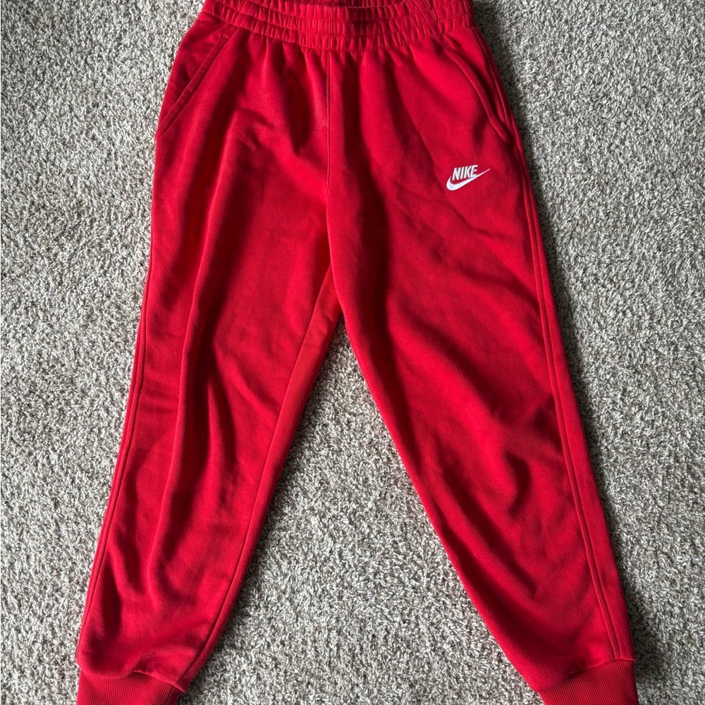 Nike Kids Red Sweatpants